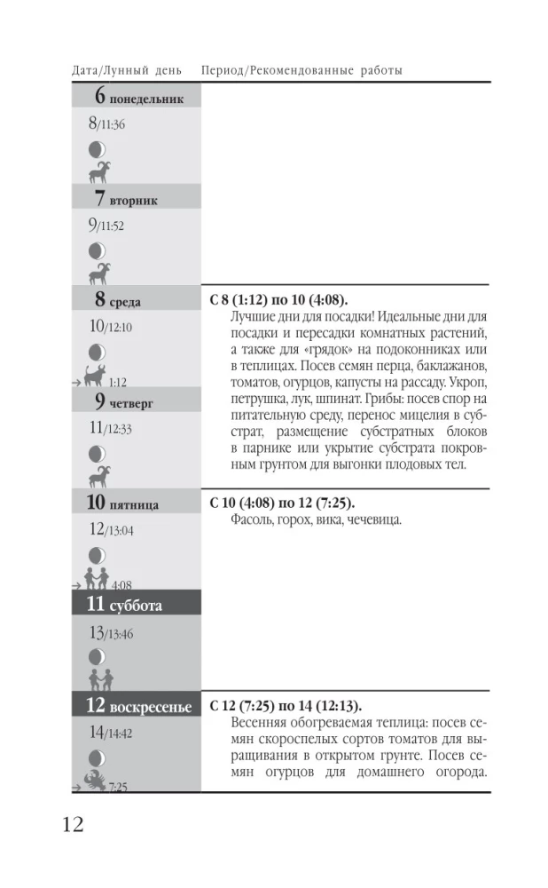 Посевной календарь 2025. С советами ведущего огородника + удобный ежедневник